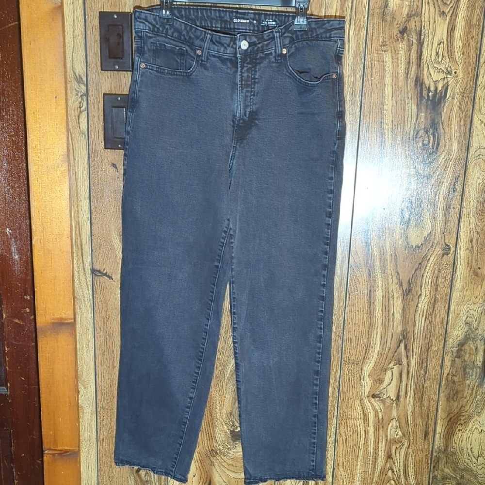 Old Navy Women's Black Flare Jeans Size 14